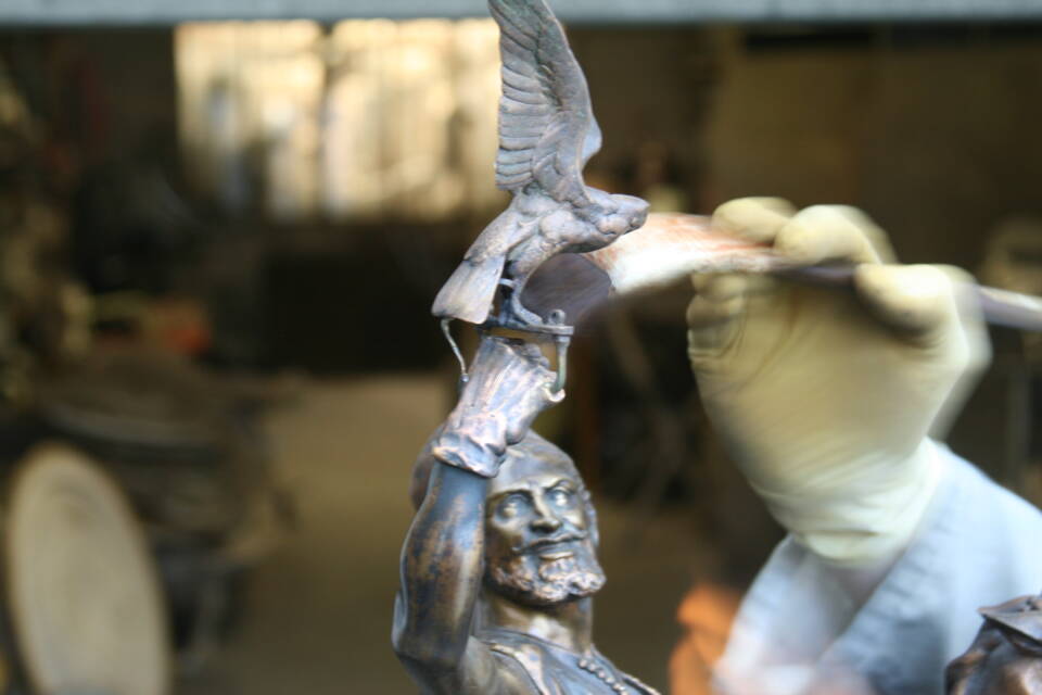 Divers 456 - Restauration bronzes animaliers - Château de Gien